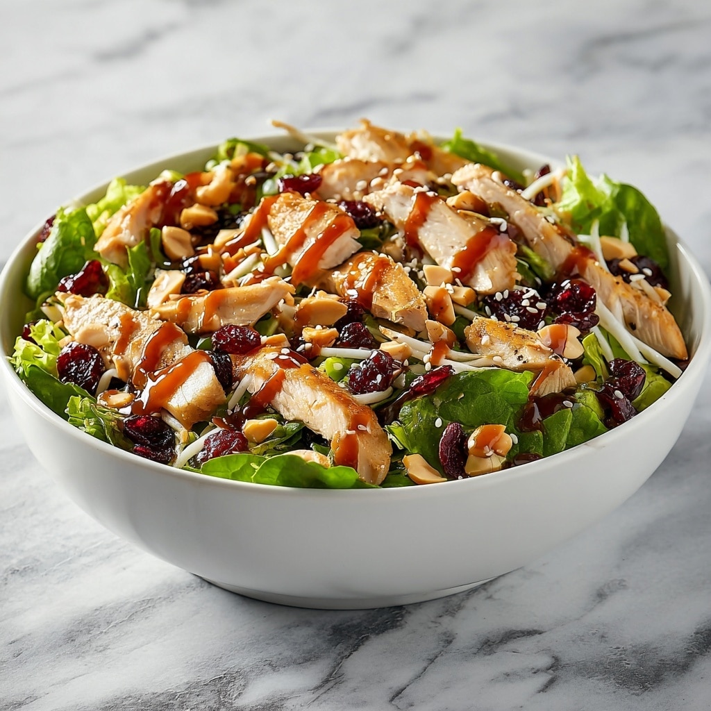 Asian Chicken Cranberry Salad Recipe - Recipe Image