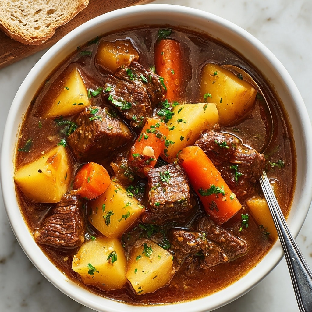 Old-Fashioned Beef Stew Recipe - Recipe Image