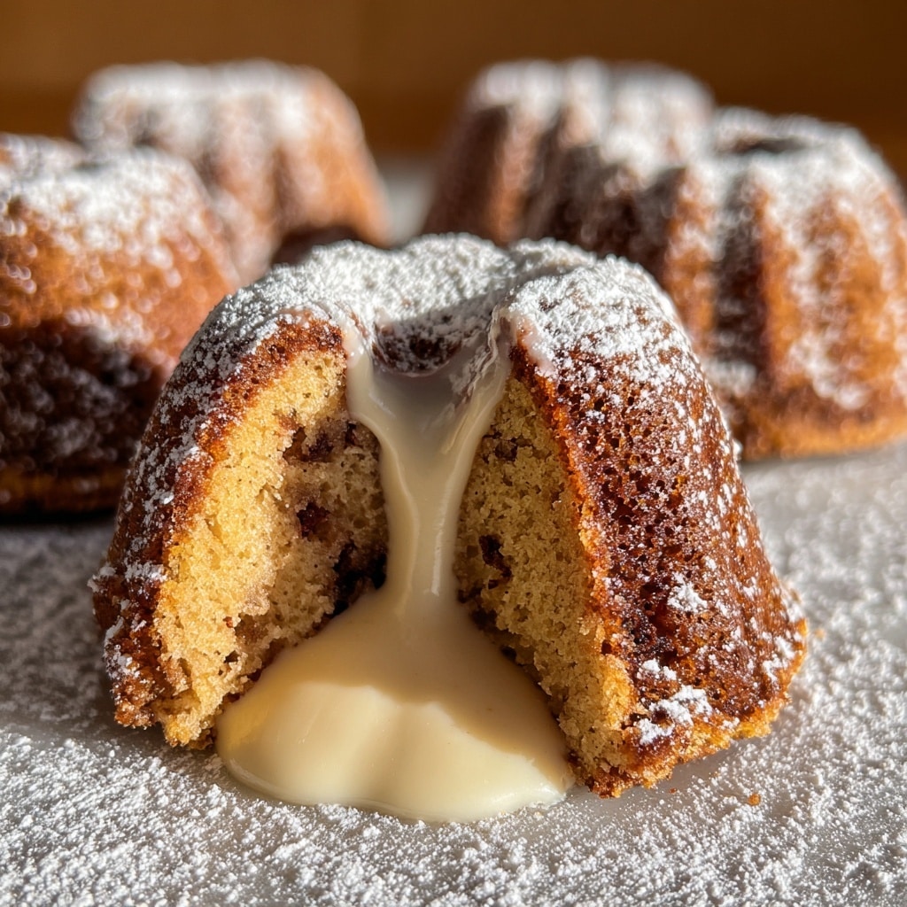 Mini Brown Butter Sourdough Cinnabundts Recipe - Recipe Image