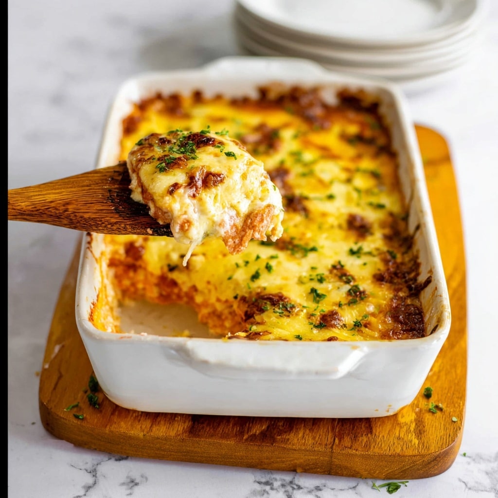 Keto Chicken Parmesan Casserole Recipe - Recipe Image
