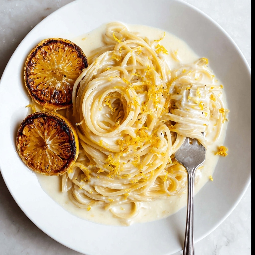 Creamy Lemon Pasta Sauce Recipe - Recipe Image