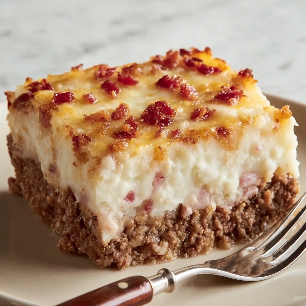 Cowboy Meatloaf and Potato Casserole Recipe - Recipe Image