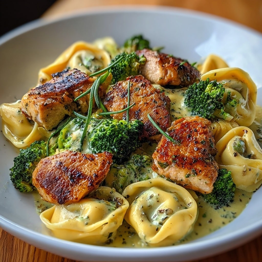 Garlic Parmesan Chicken Tortellini: A Delicious & Easy Recipe - Recipe Image