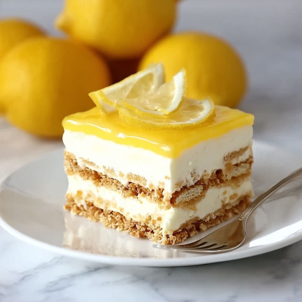 Lemon Icebox Cake Recipe - Recipe Image