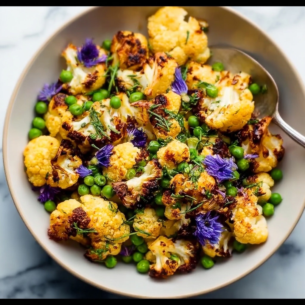 Curry Roasted Cauliflower Sweet Potato Salad Recipe - Recipe Image