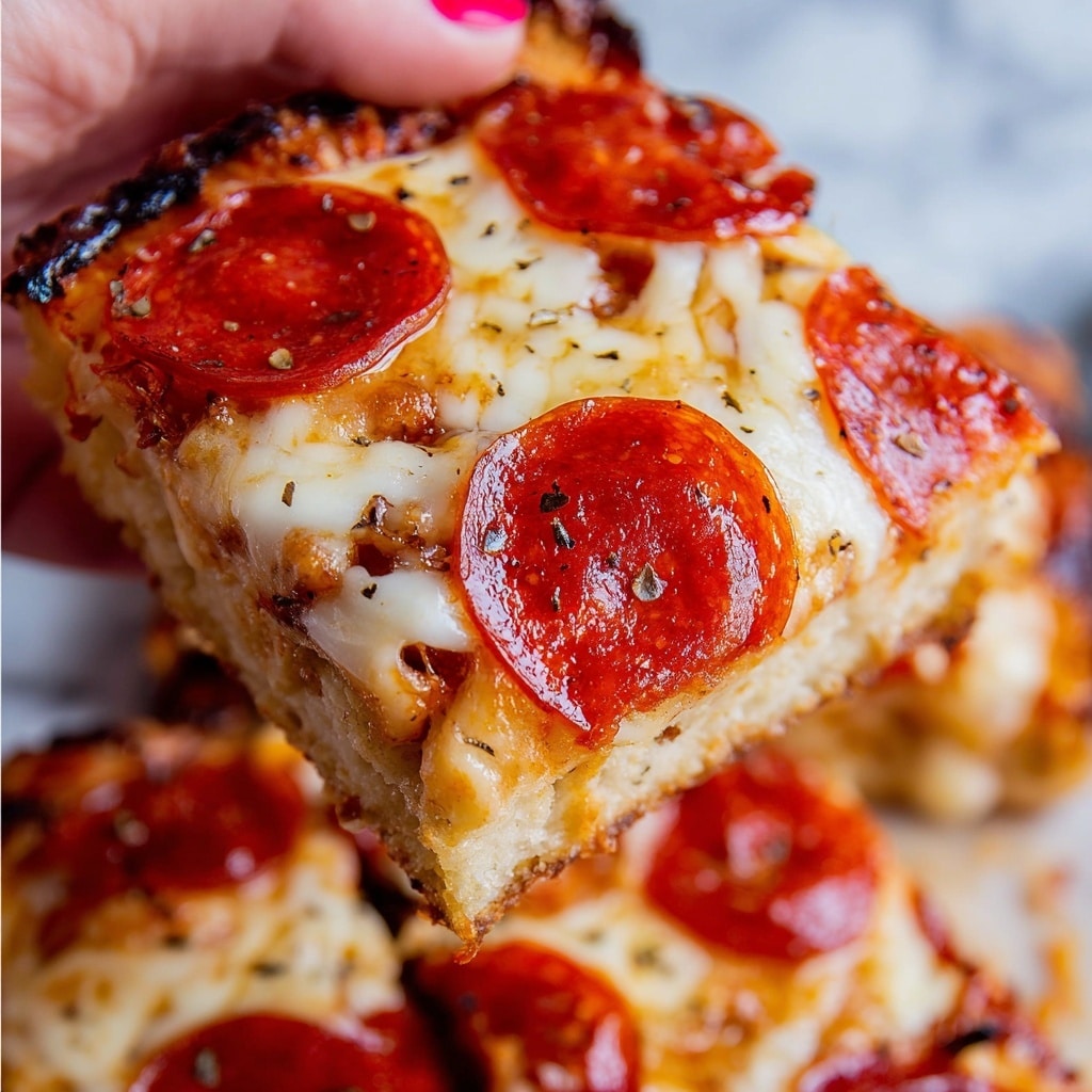 Homemade 12-Inch Pizza with Mozzarella and Pepperoni Recipe - Recipe Image