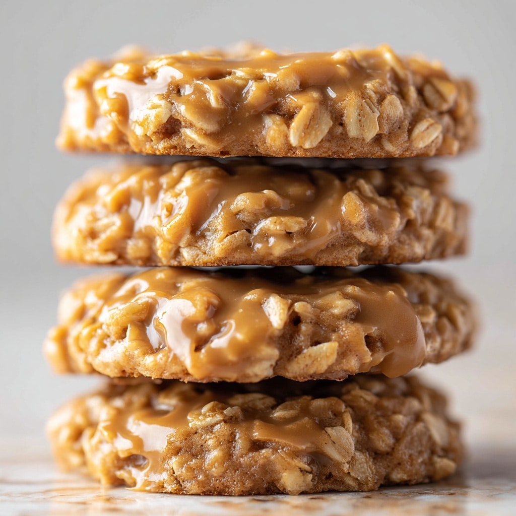 Peanut Butter No-Bake Cookies Recipe - Recipe Image