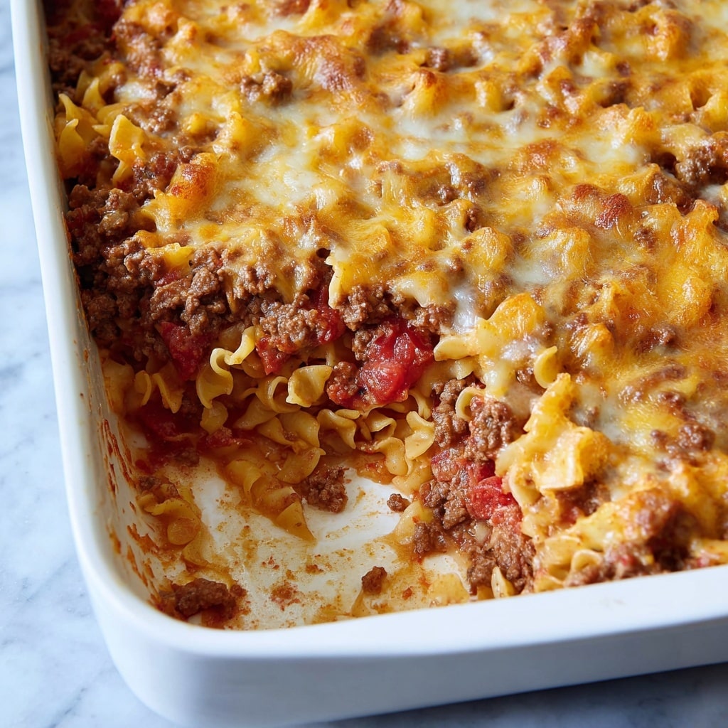 Beef Lombardi Casserole Recipe - Recipe Image