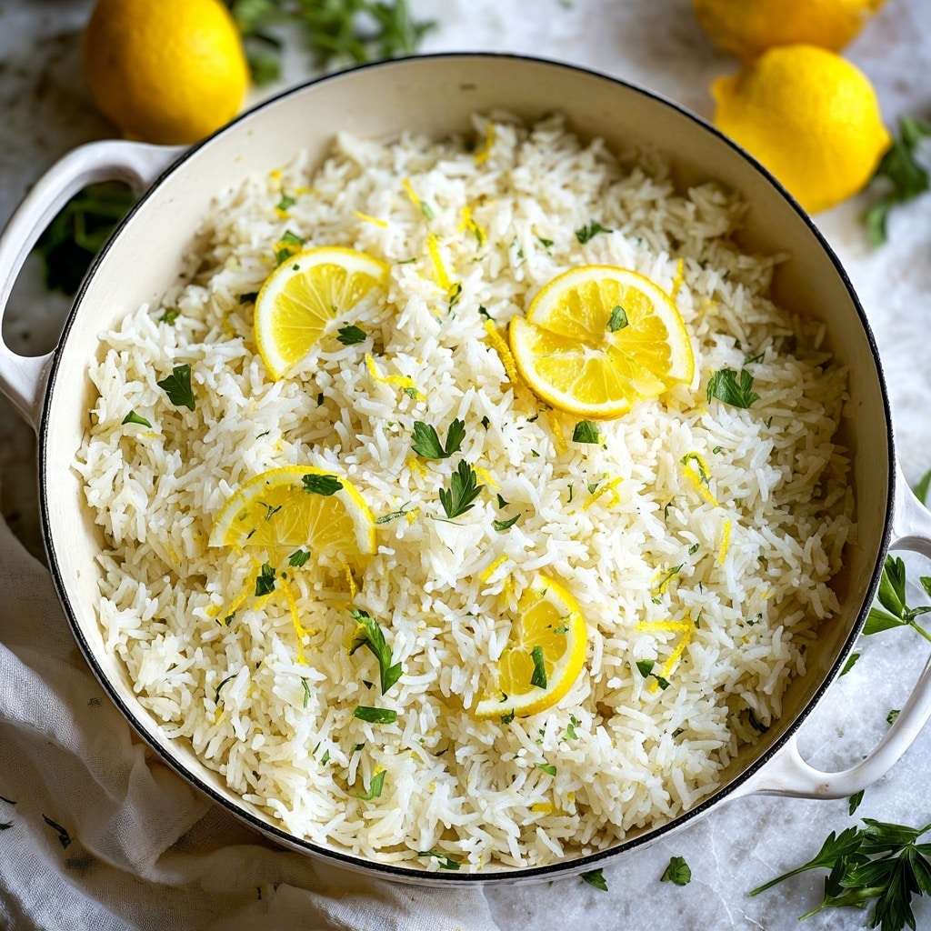 Greek Lemon Rice Recipe - Recipe Image