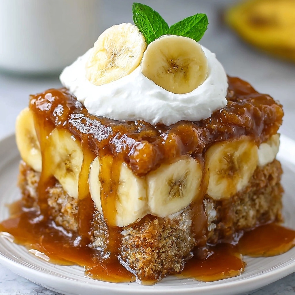 Banana Upside-Down Cake Recipe