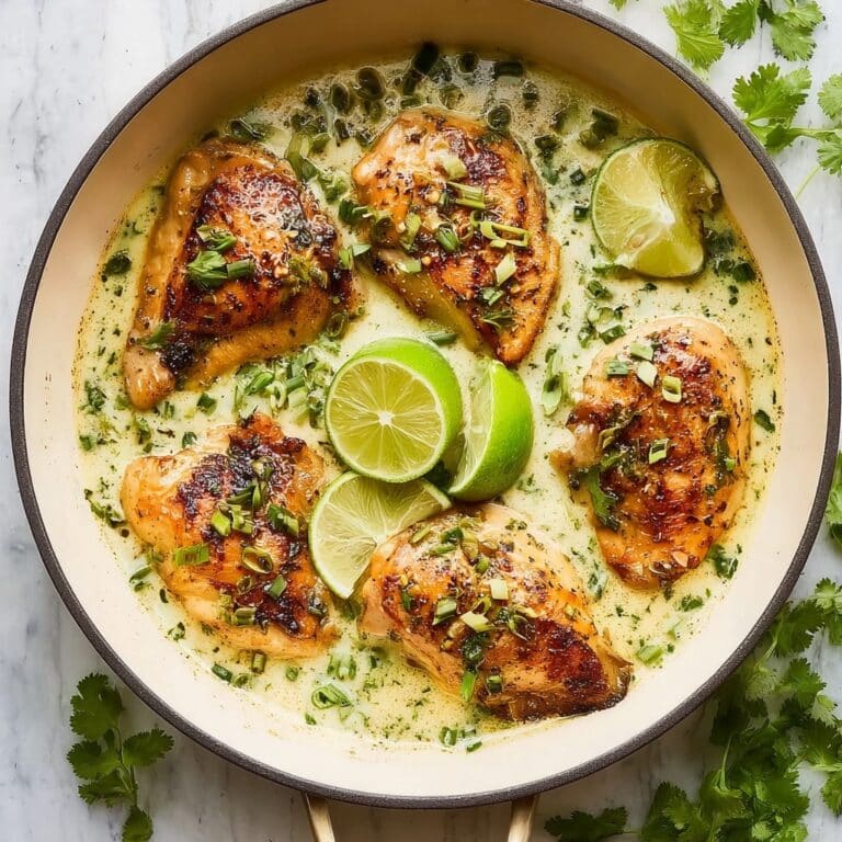 Creamy Coconut Lime Chicken Recipe