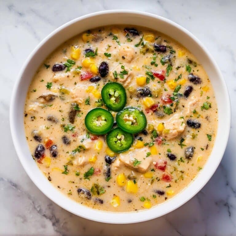 Creamy Chicken Poblano Pepper Soup Recipe