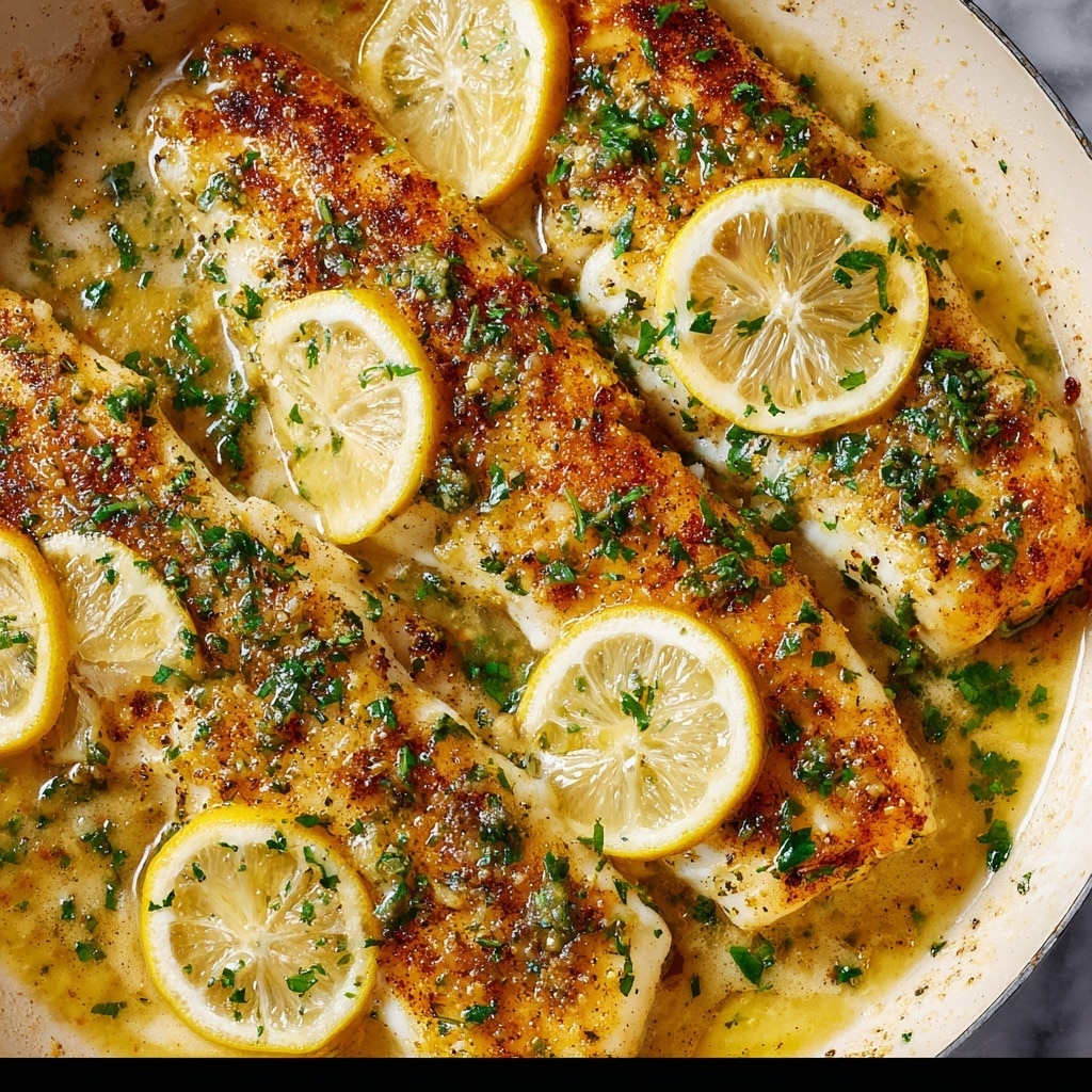 Baked Lemon Butter Tilapia Recipe - Recipe Image