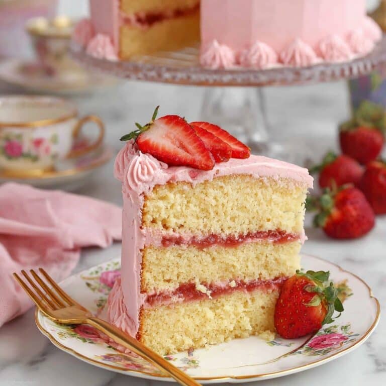 Strawberry Lemonade Cake Recipe