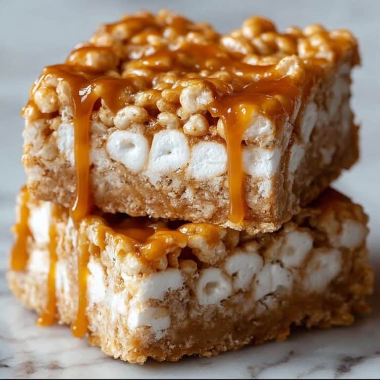 Brown Butter Dulce de Leche Rice Krispie Treats Recipe
