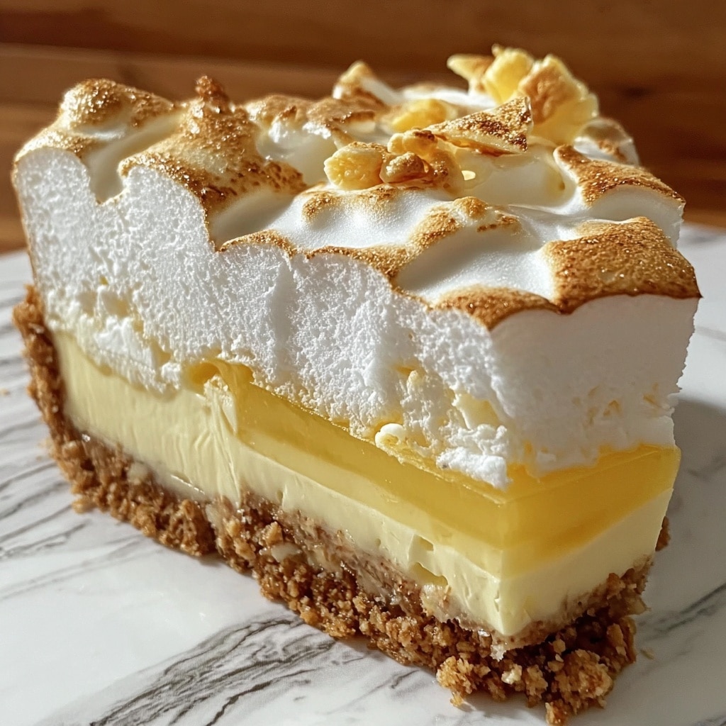 Lemon Meringue Cake Recipe - Recipe Image