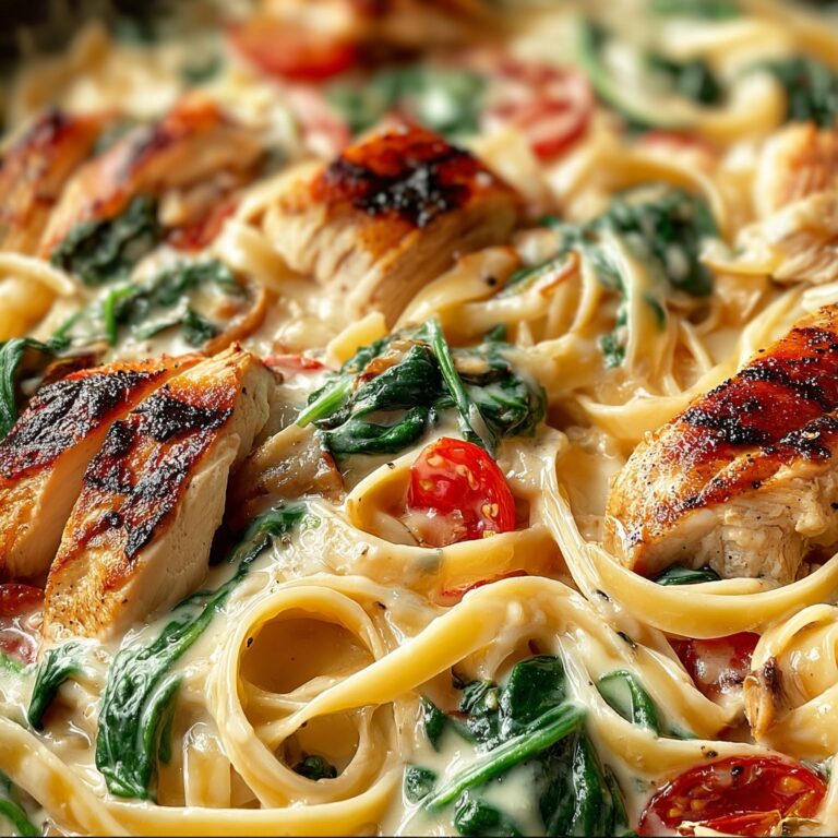 Creamy Tuscan Chicken Pasta Recipe