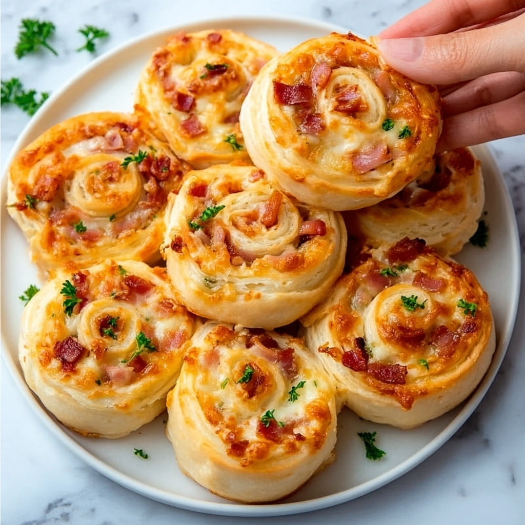 Camembert Potato Puff Pastry Bites with Honey Recipe