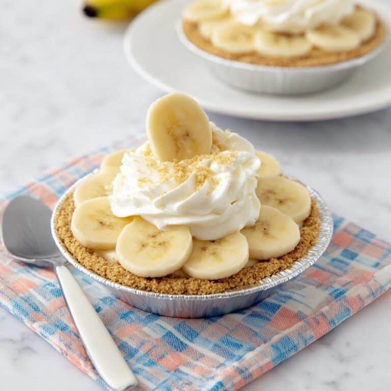 Mini Banana Cream Pies Recipe