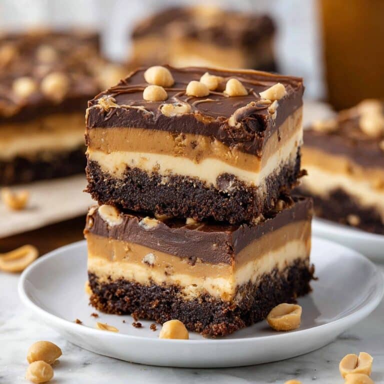 Peanut Butter Stuffed Brownies Recipe