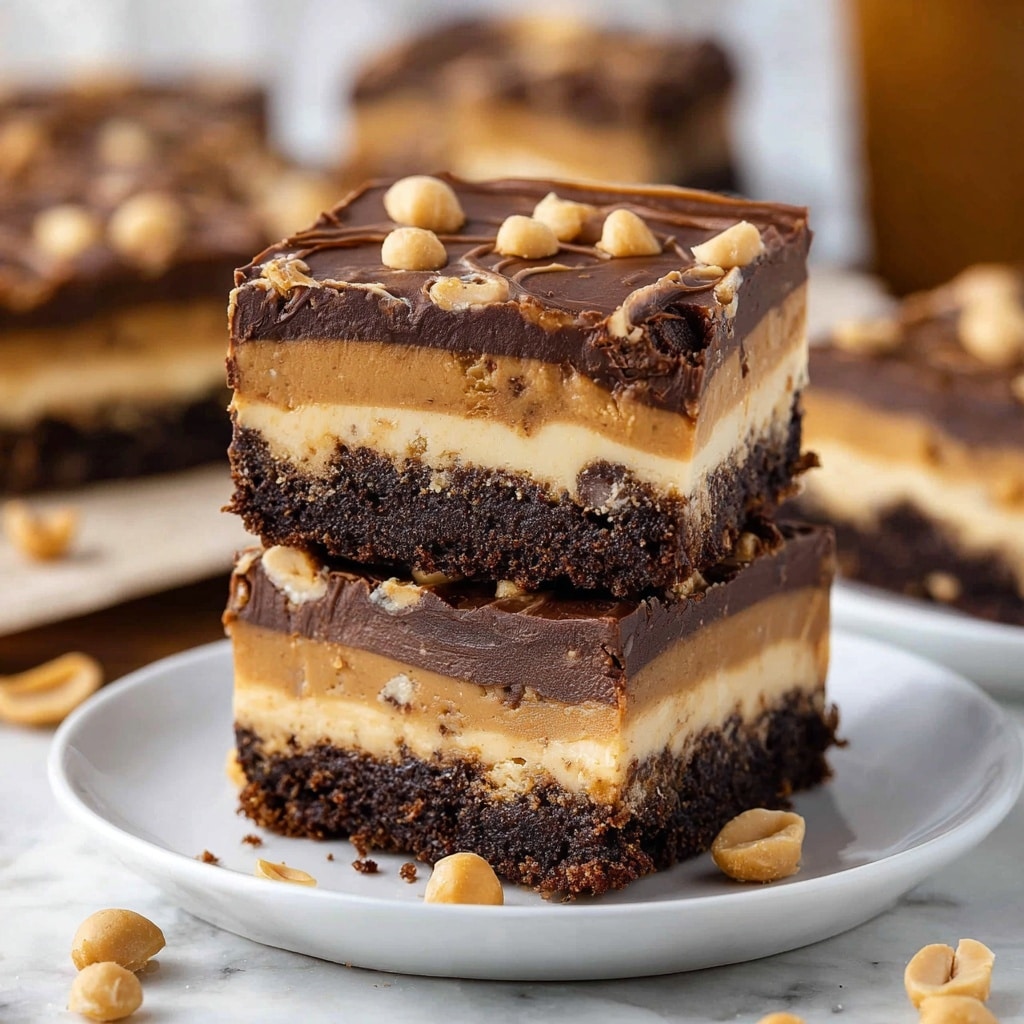 Peanut Butter Stuffed Brownies Recipe