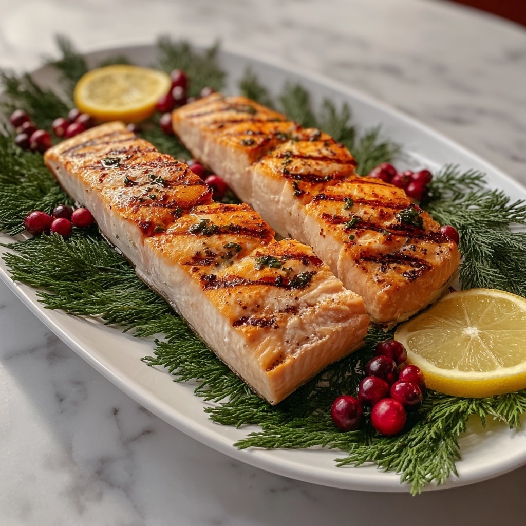 Christmas Salmon Recipe - Recipe Image