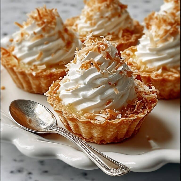 Mini Coconut Cream Pies Recipe