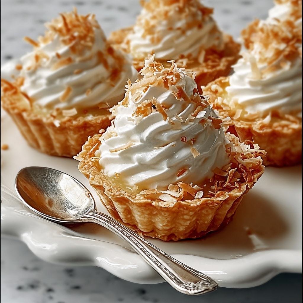 Mini Coconut Cream Pies Recipe