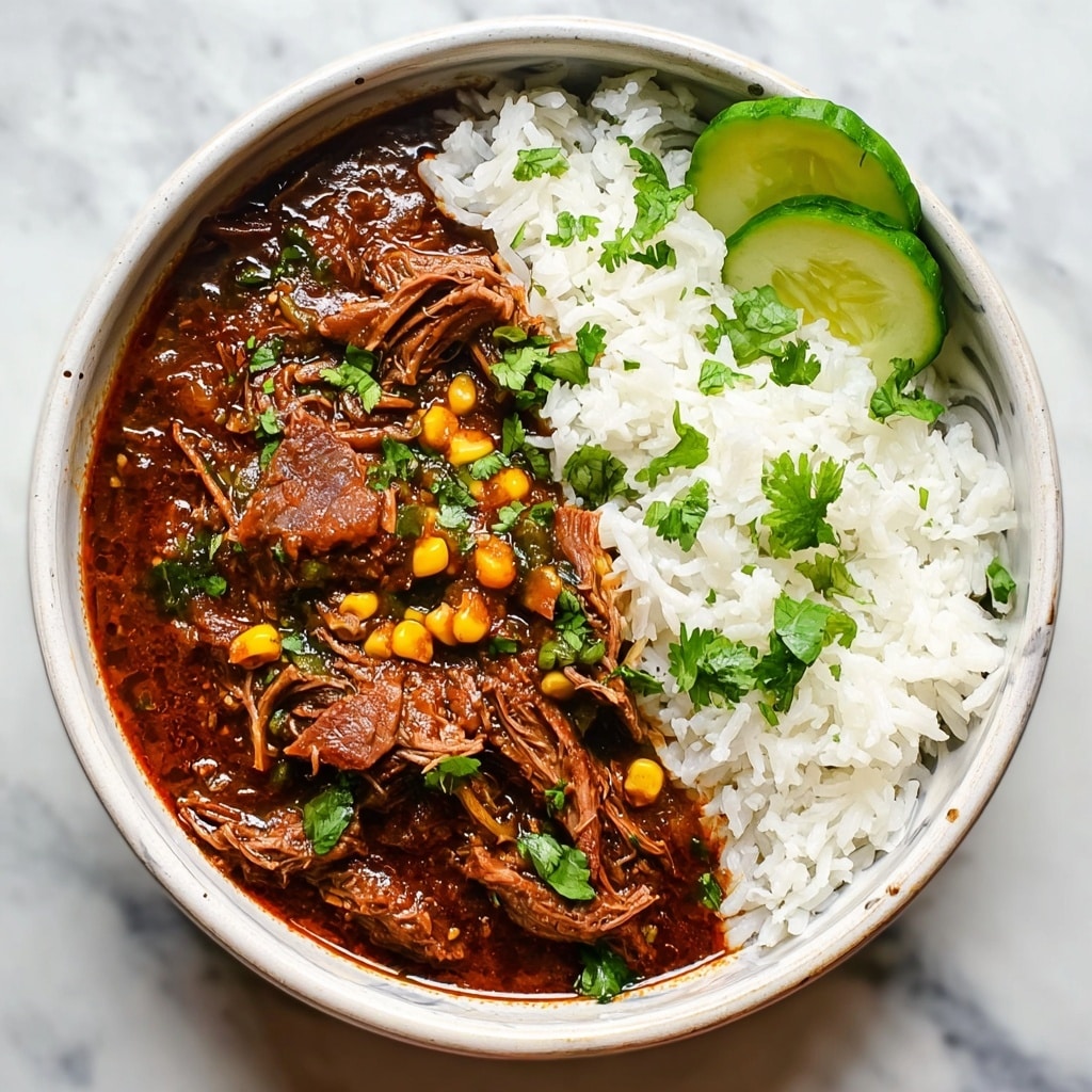 Coconut Curry Shredded Beef Recipe - Recipe Image