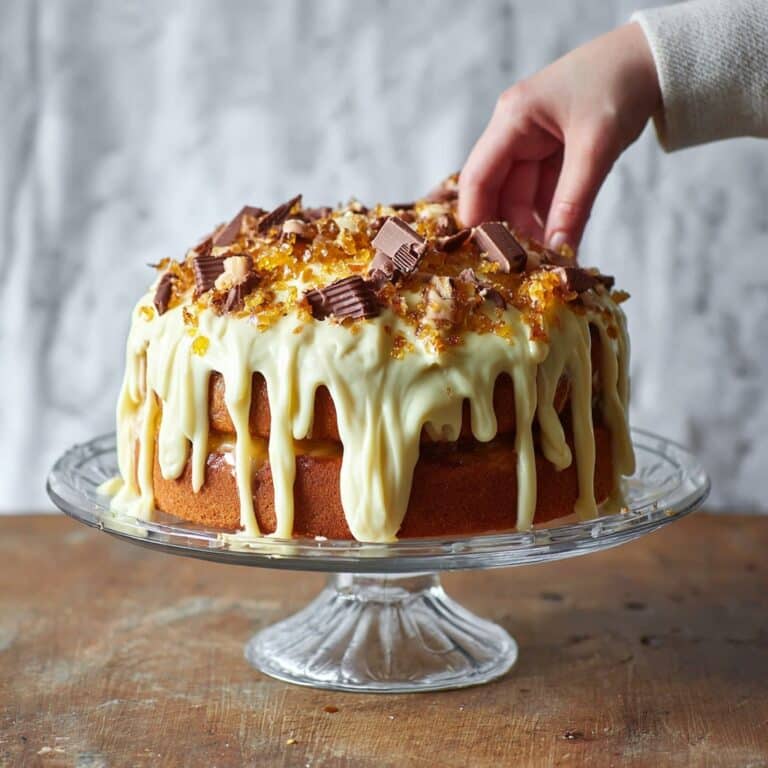 Easy Butterfinger Bundt Cake Recipe