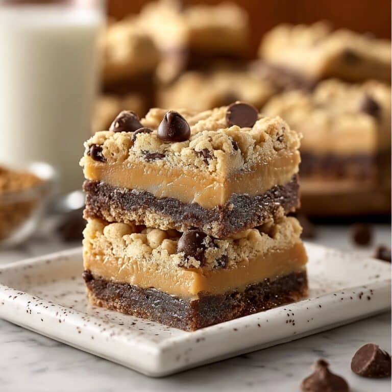 Peanut Butter Cup Gooey Bars Recipe