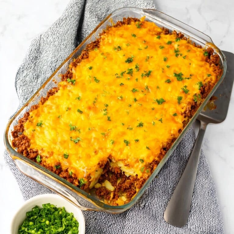 Ground Beef and Potato Casserole Recipe
