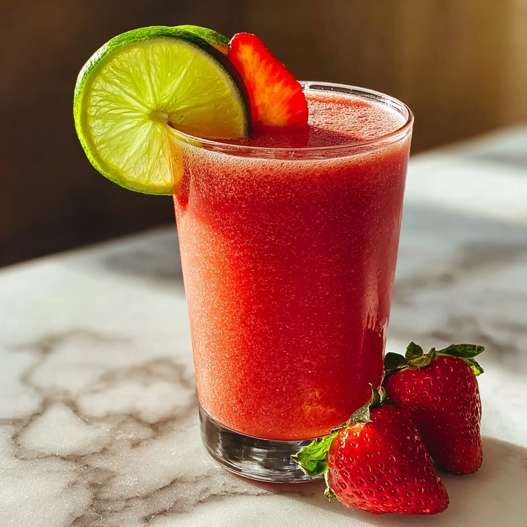 Refreshing Watermelon Smoothie for Summer Bliss - Recipe Image