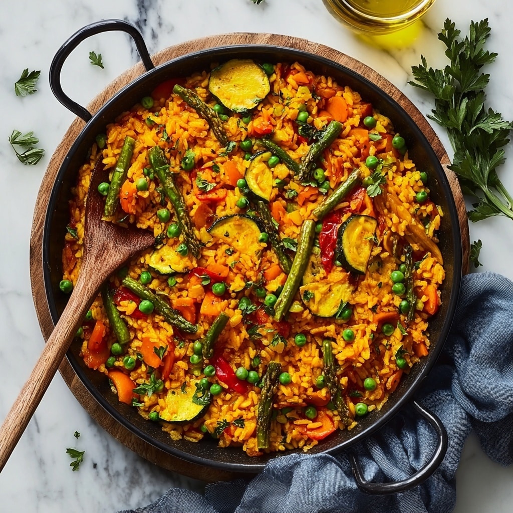 Crispy Vegetable Paella for Cozy Nights
