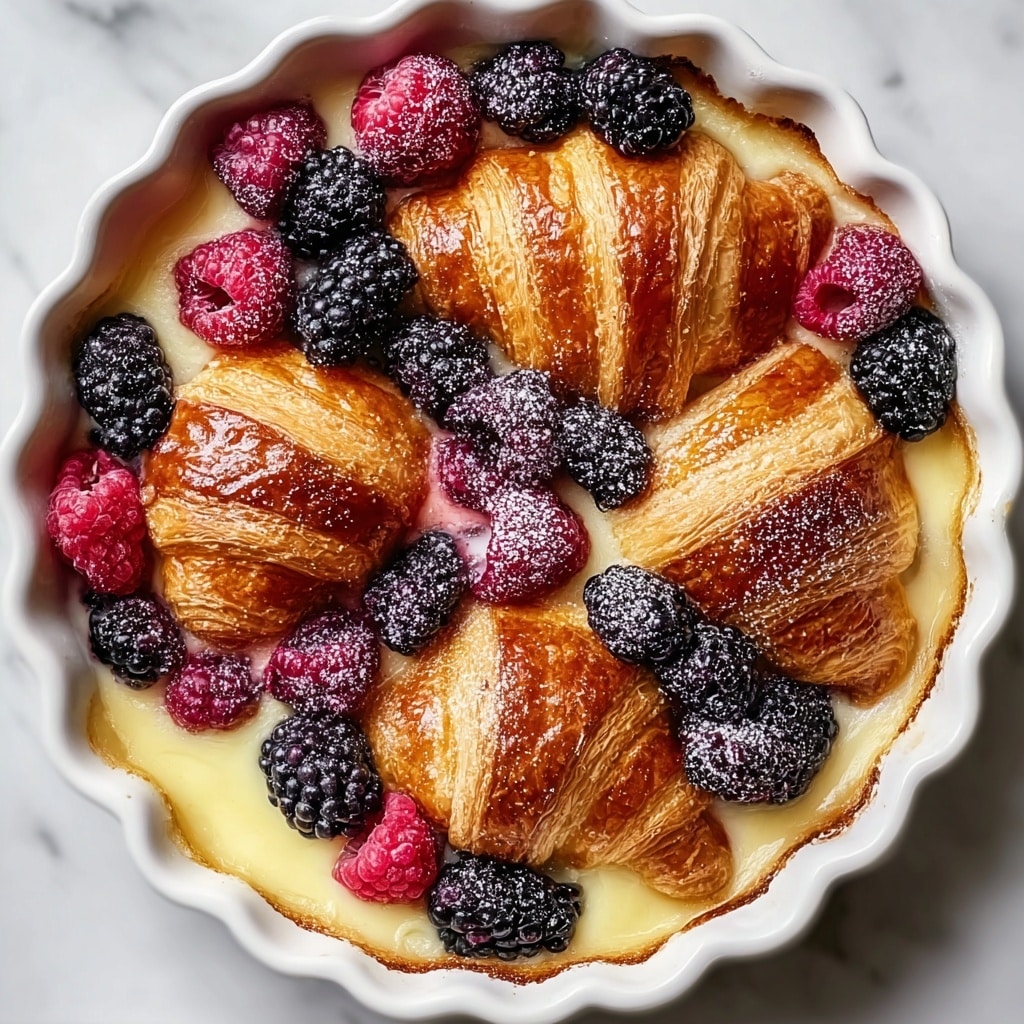 Berry Croissant Breakfast Bake Recipe
