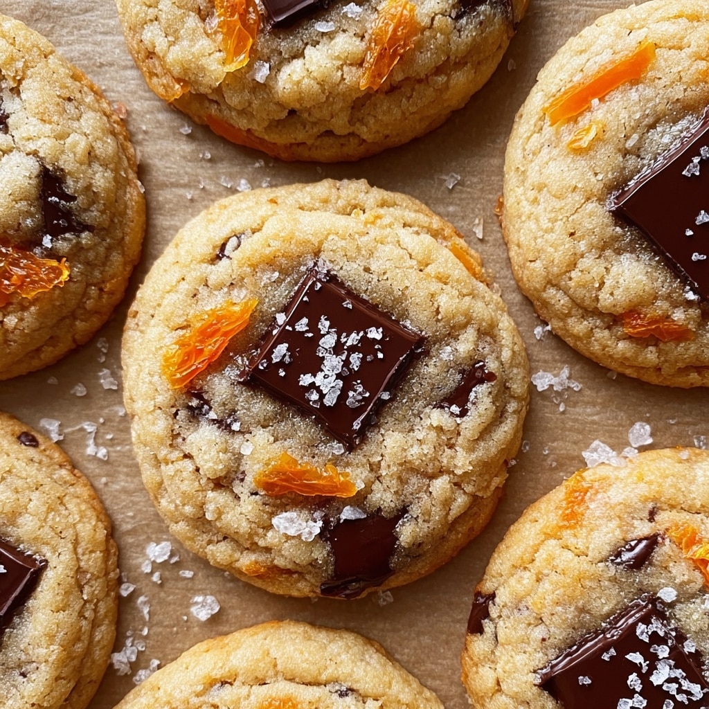 Orange Dark Chocolate Chunk Cookies Recipe