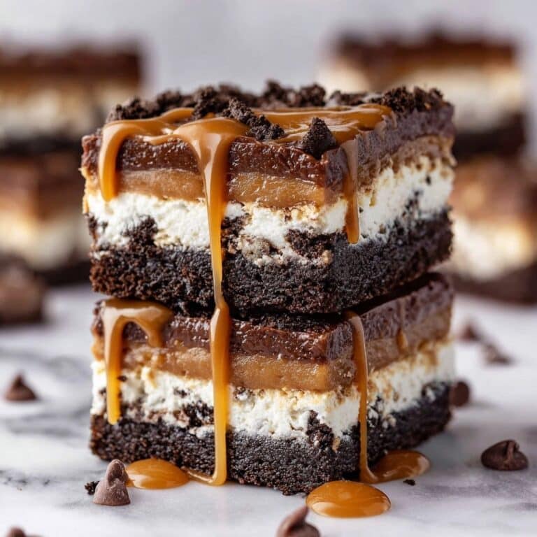 Chocolate Chip Cookie Oreo Cheesecake Bars Recipe