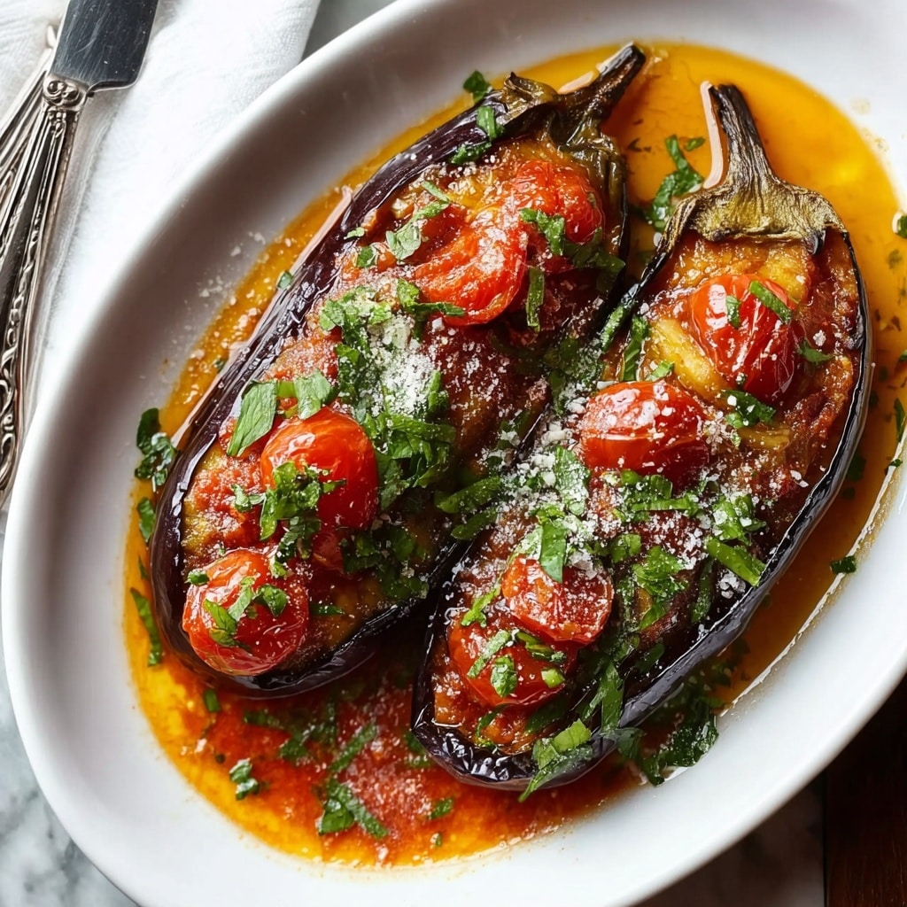 Savory Stuffed Eggplant: A Flavor-Packed Dinner Delight Recipe
