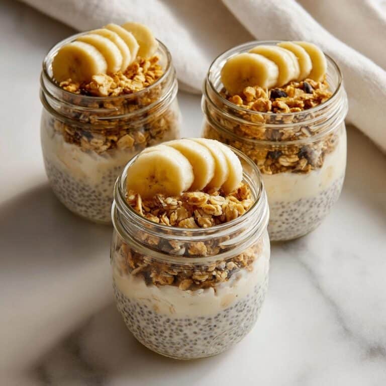 Creamy Overnight Banana Cinnamon Oats Recipe
