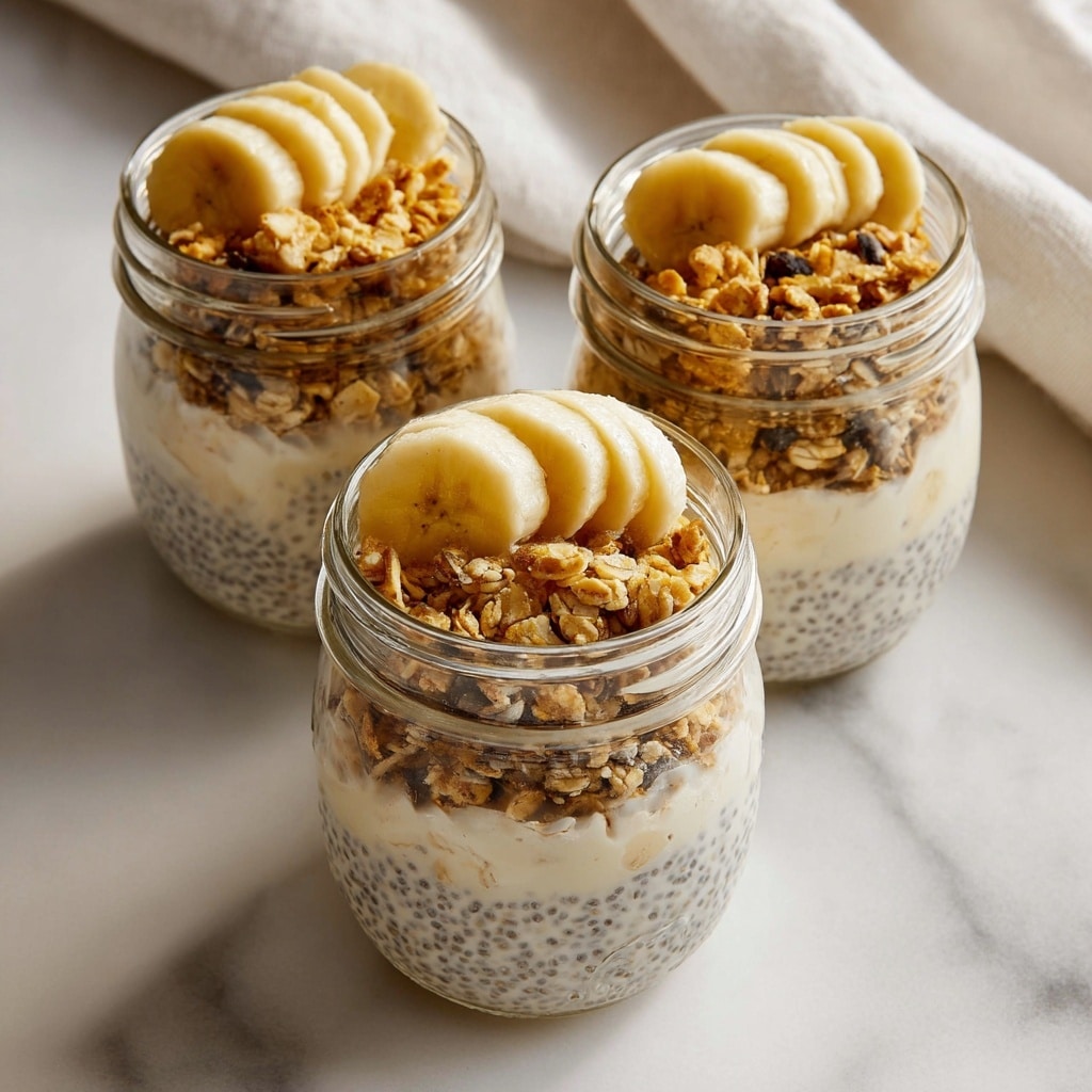 Creamy Overnight Banana Cinnamon Oats Recipe