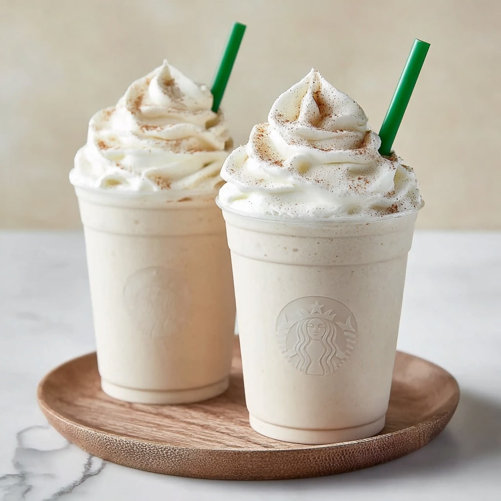 Vanilla Bean Frappuccino Recipe
