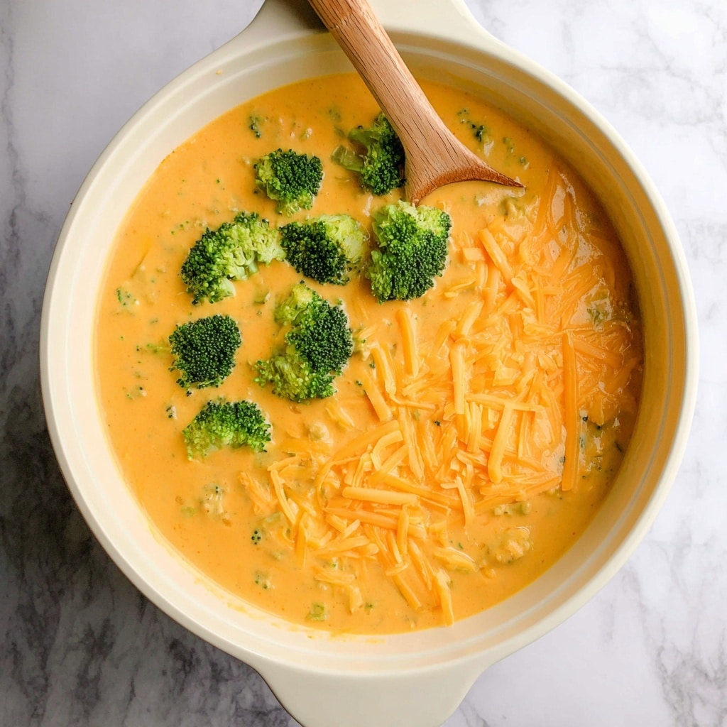 Slow Cooker Broccoli Cheese and Potato Soup Recipe