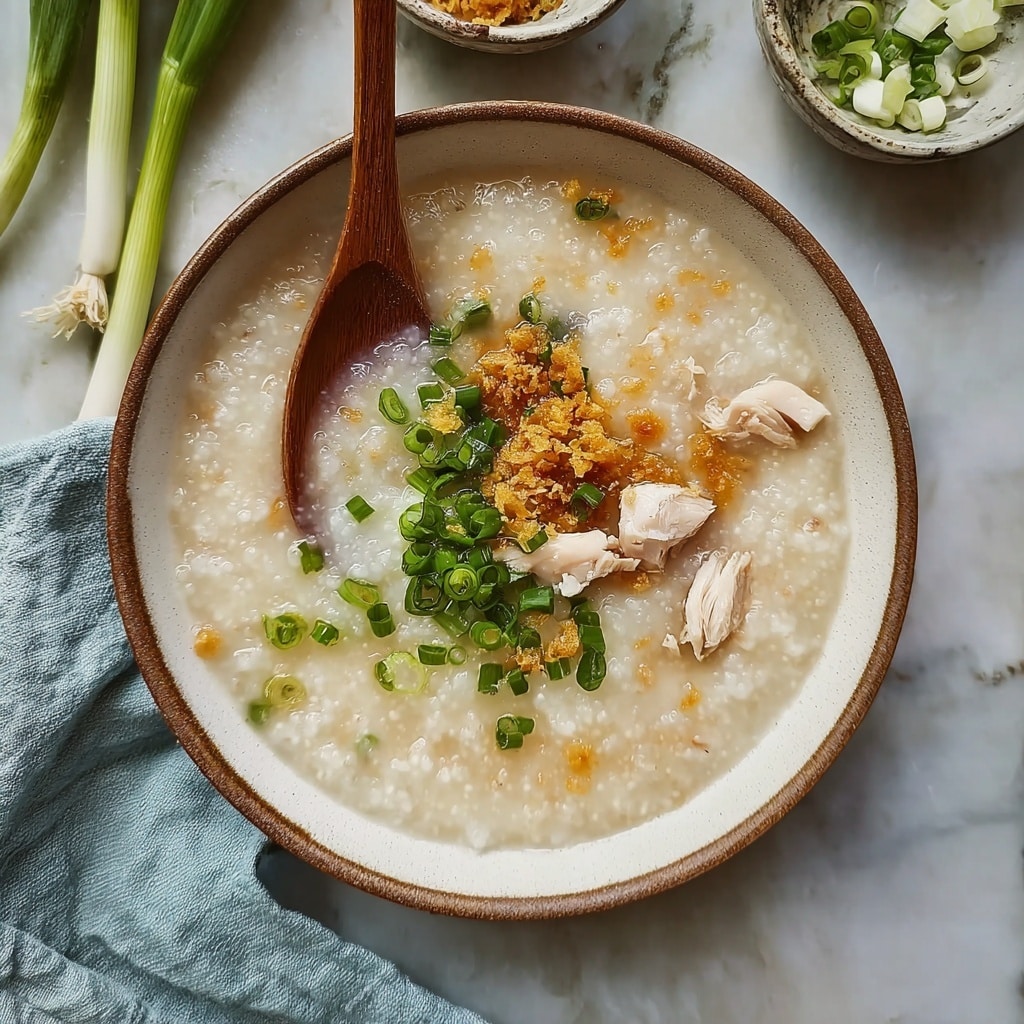 Comforting Chicken Congee Recipe for Cozy Evenings Recipe