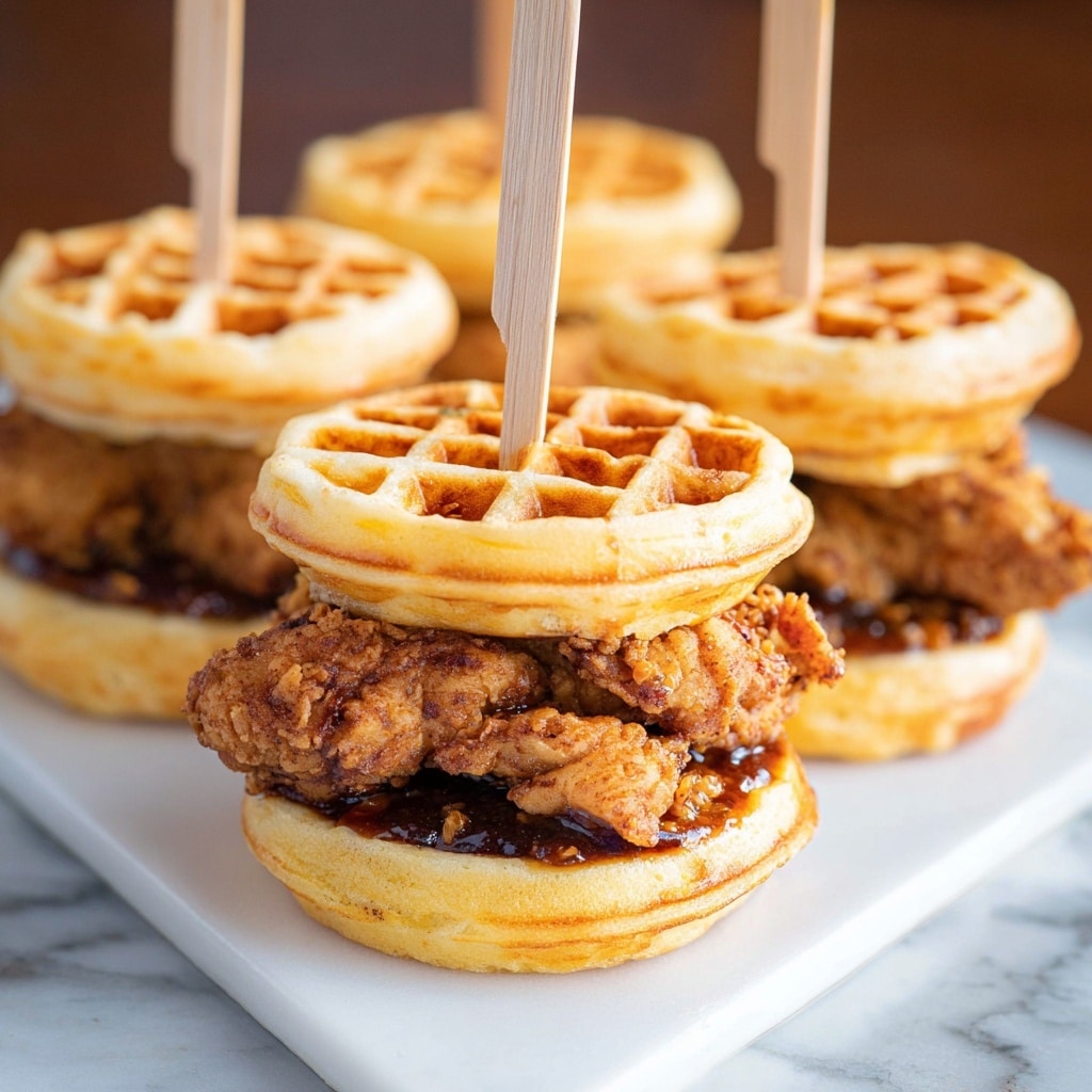Chicken and Waffle Sliders Recipe