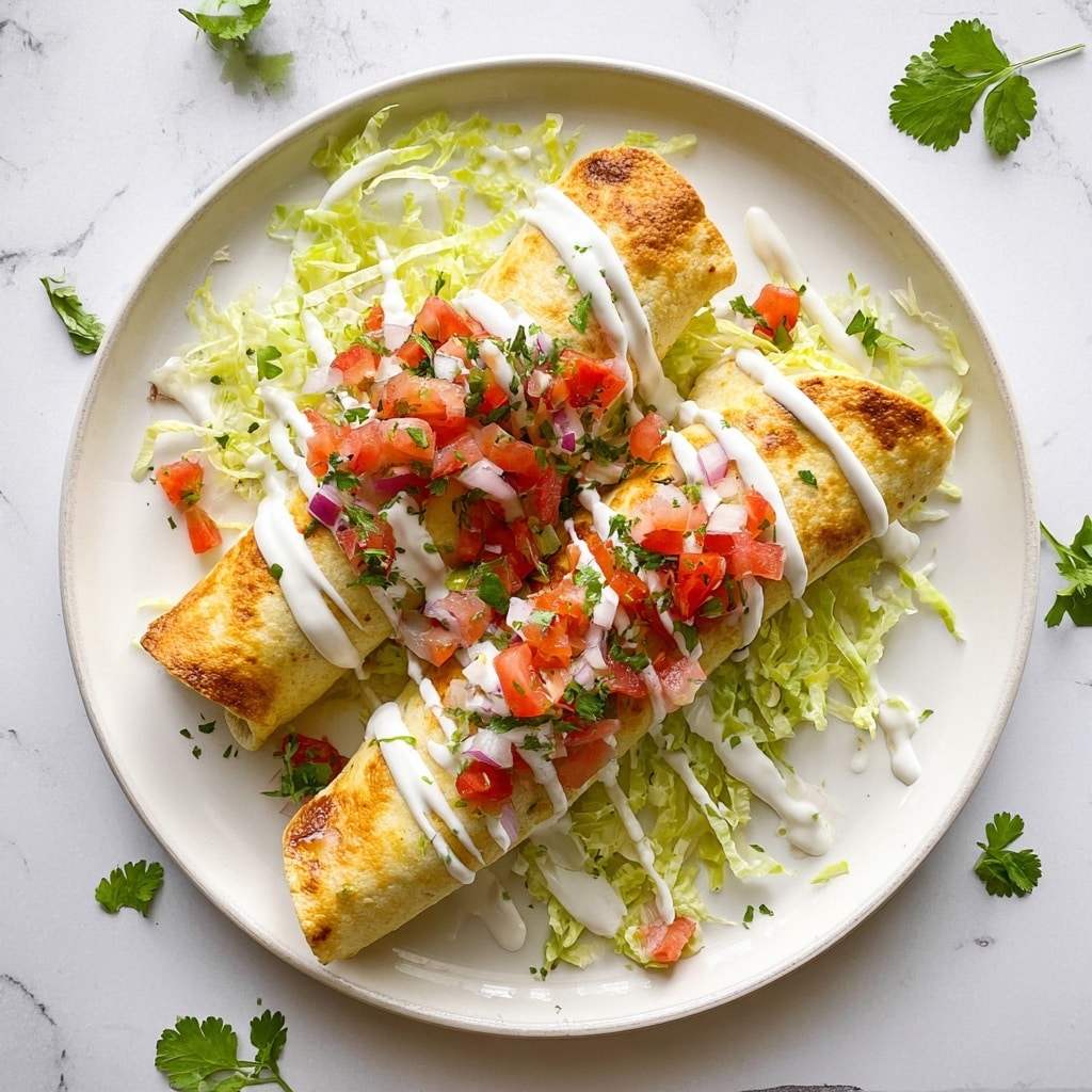Chicken and Cheese Chicken Taquitos Recipe