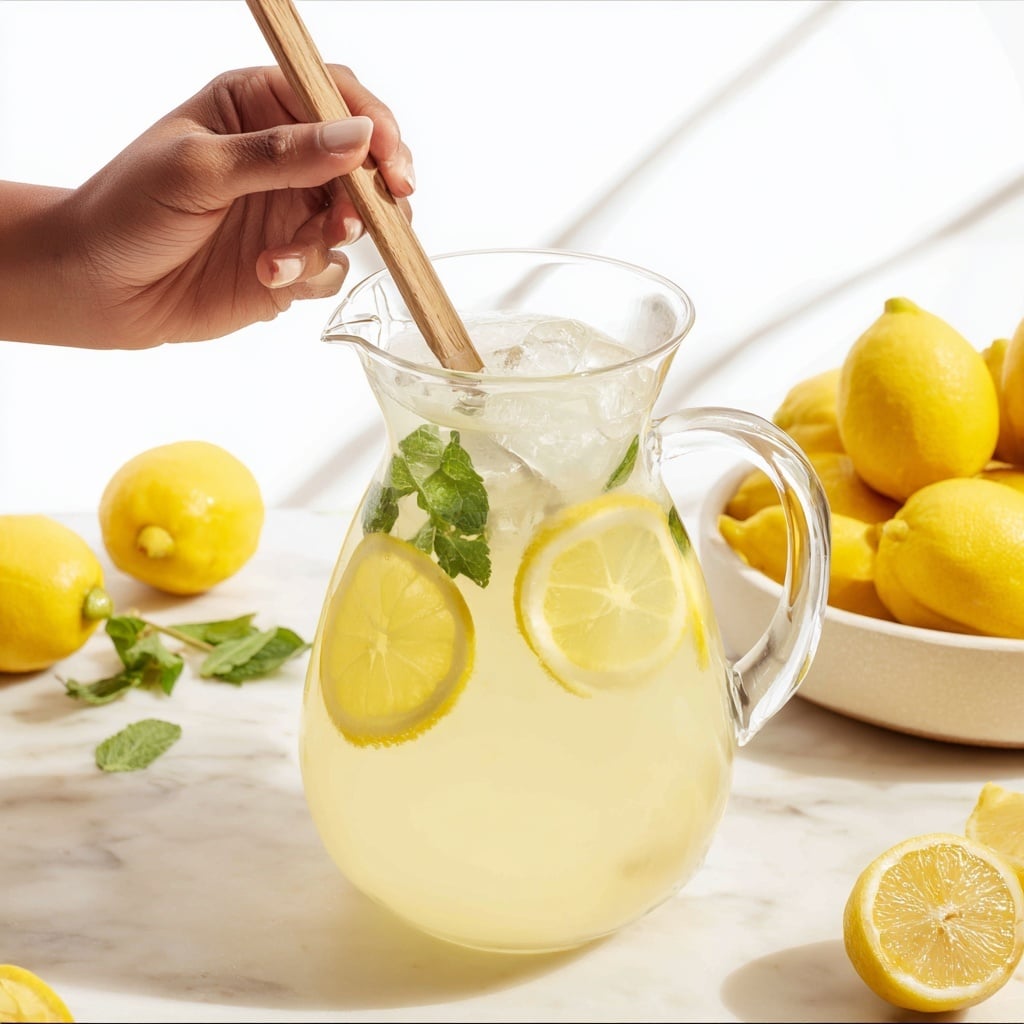 Fresh Lemonade Recipe - Recipe Image
