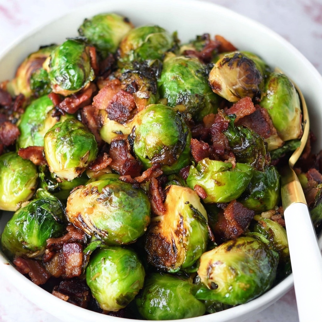 Caramelized Brussels Sprouts with Bacon Jam Recipe