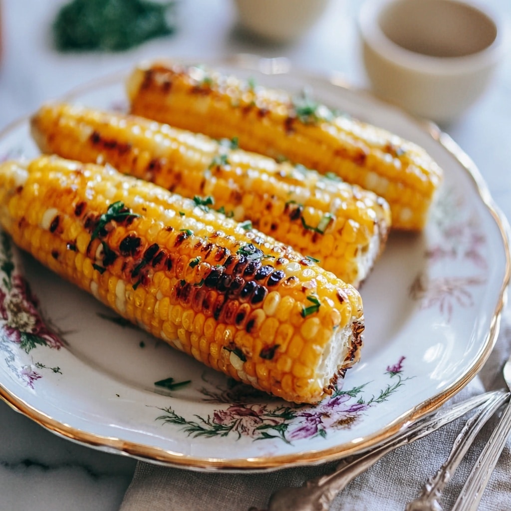 Garlic Herb Corn on the Cob Recipe - Recipe Image