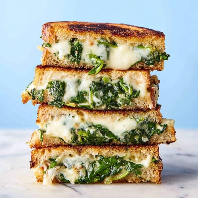 Spinach and Feta Grilled Cheese Recipe