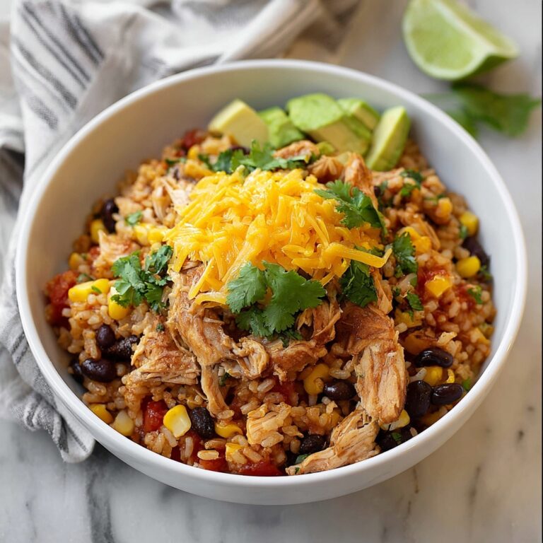 Instant Pot Weeknight Chicken and Rice Burrito Bowls Recipe